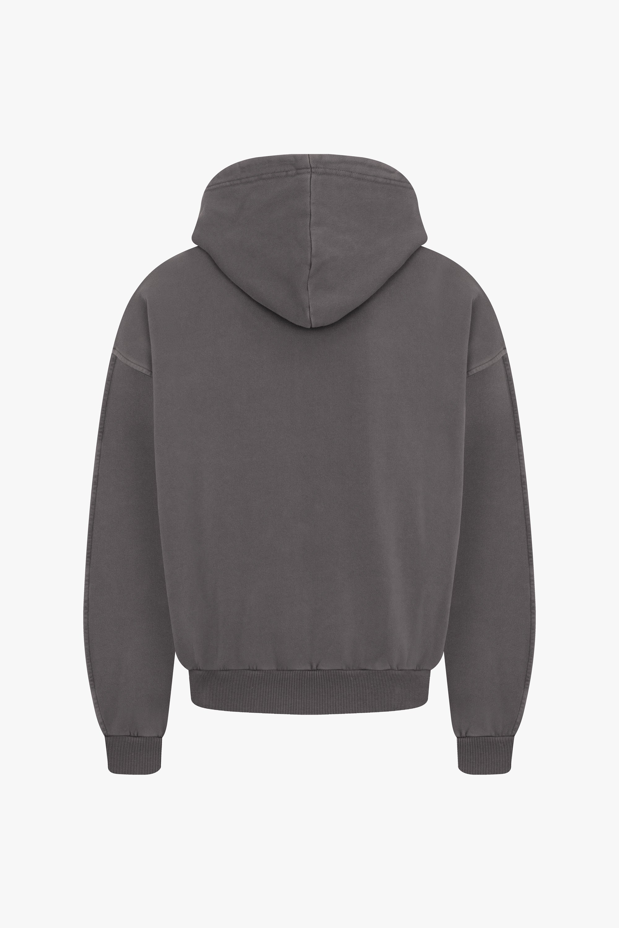 Washed Blank Zip Hoodie